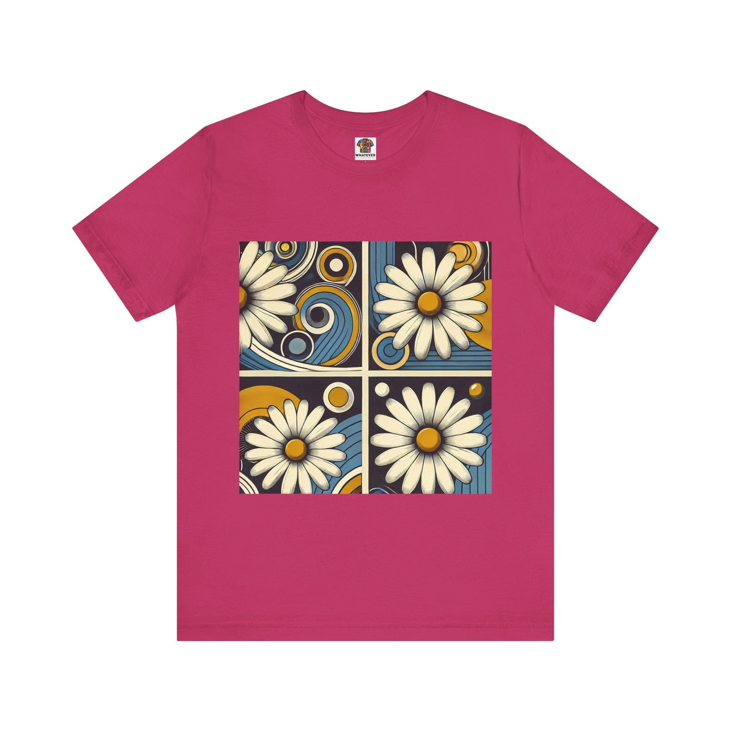 Daisy Landscape: Retro Pop-Art