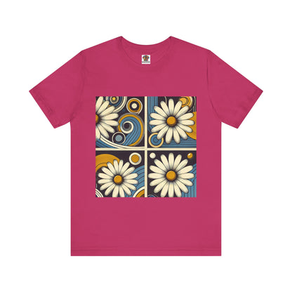 Daisy Landscape: Retro Pop-Art