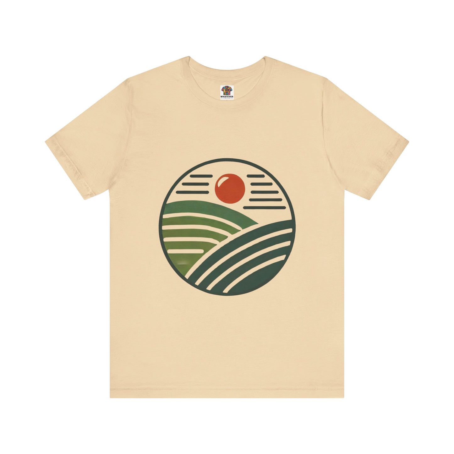 Abstract Landscape: Floral Orange Vibe