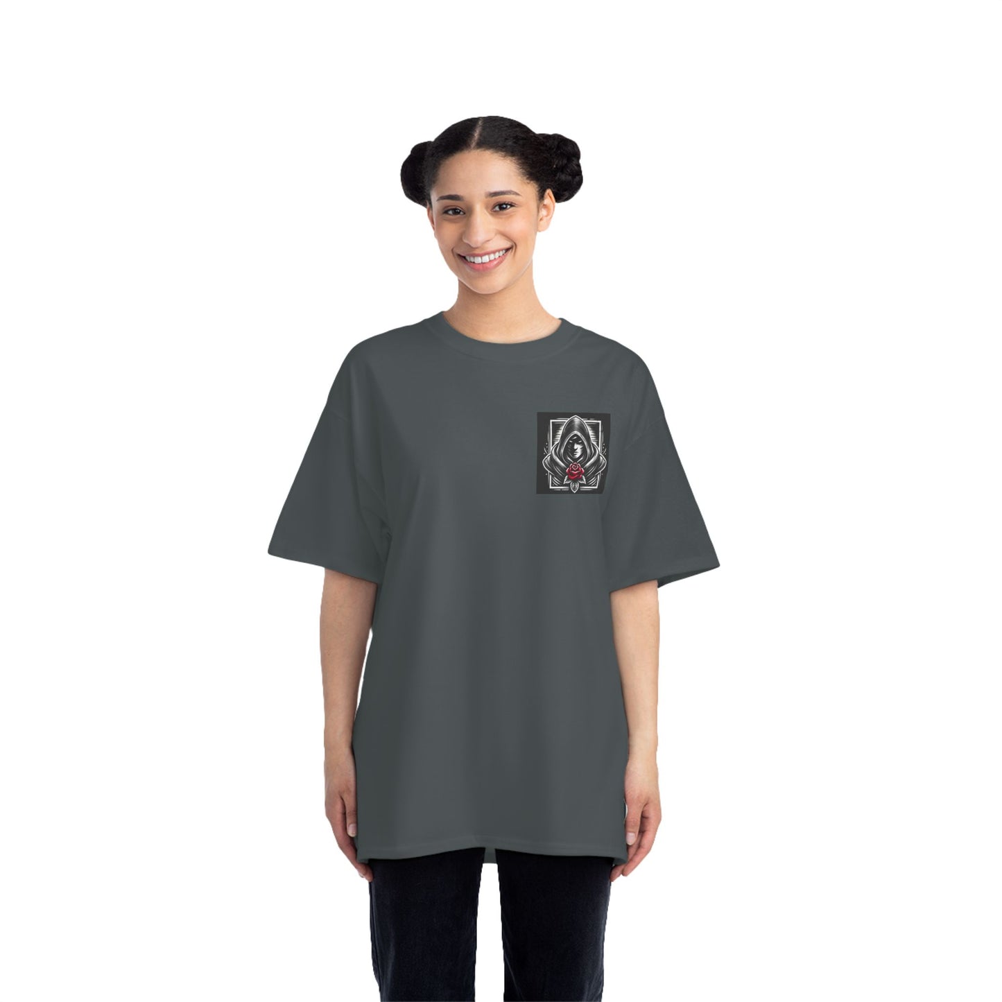 Hooded
  Figure: Gothic Streetwear