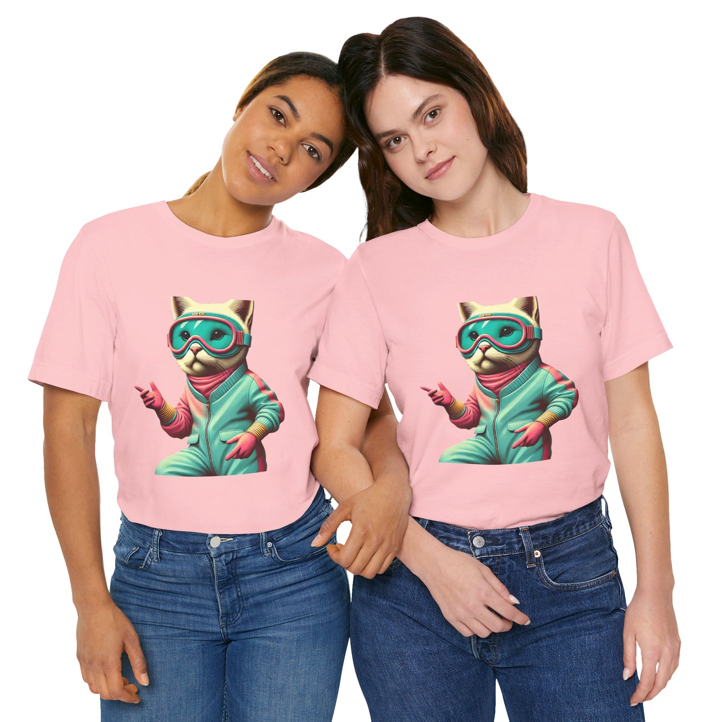 Stylized Cat: Retro-Futuristic