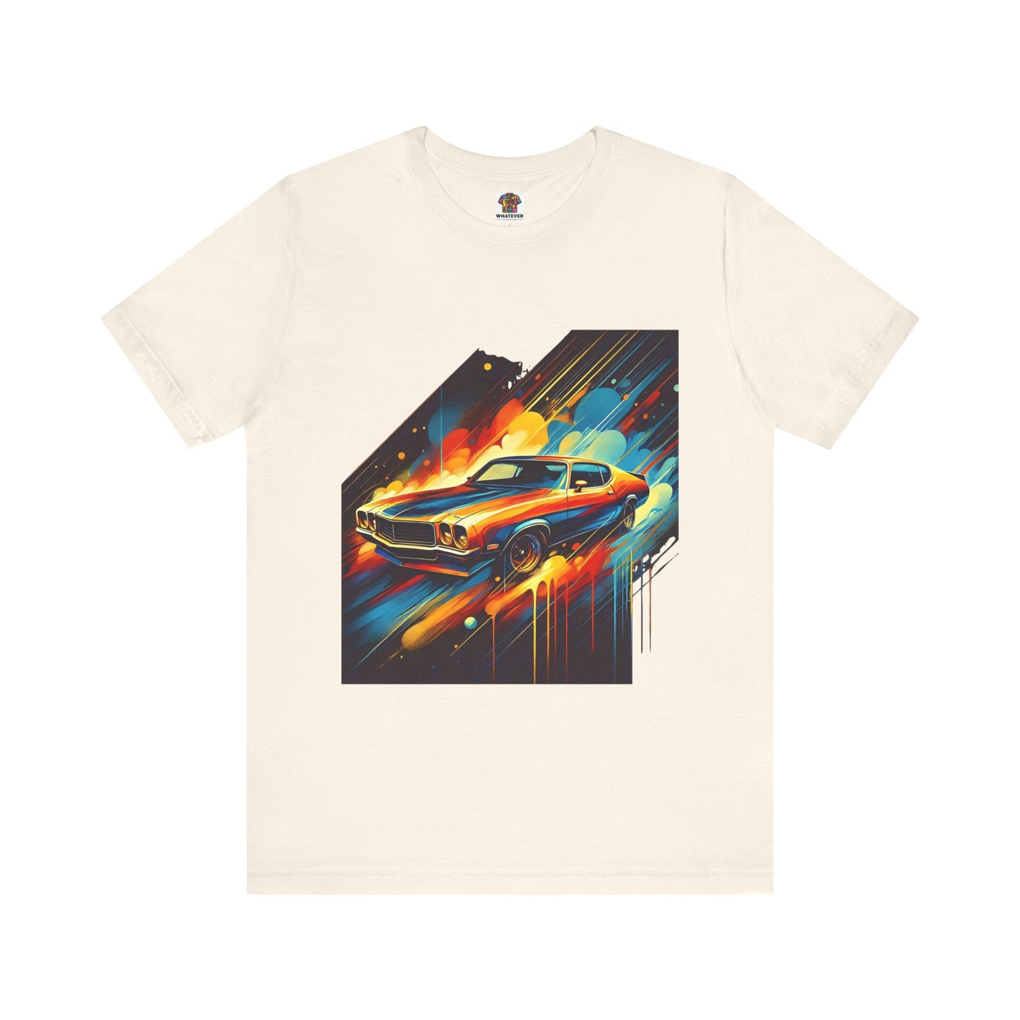 1970s Car: Abstract Splash