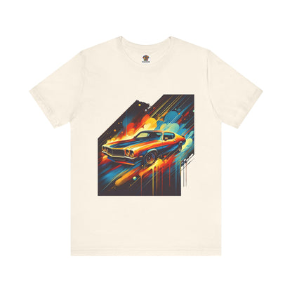 1970s Car: Abstract Splash