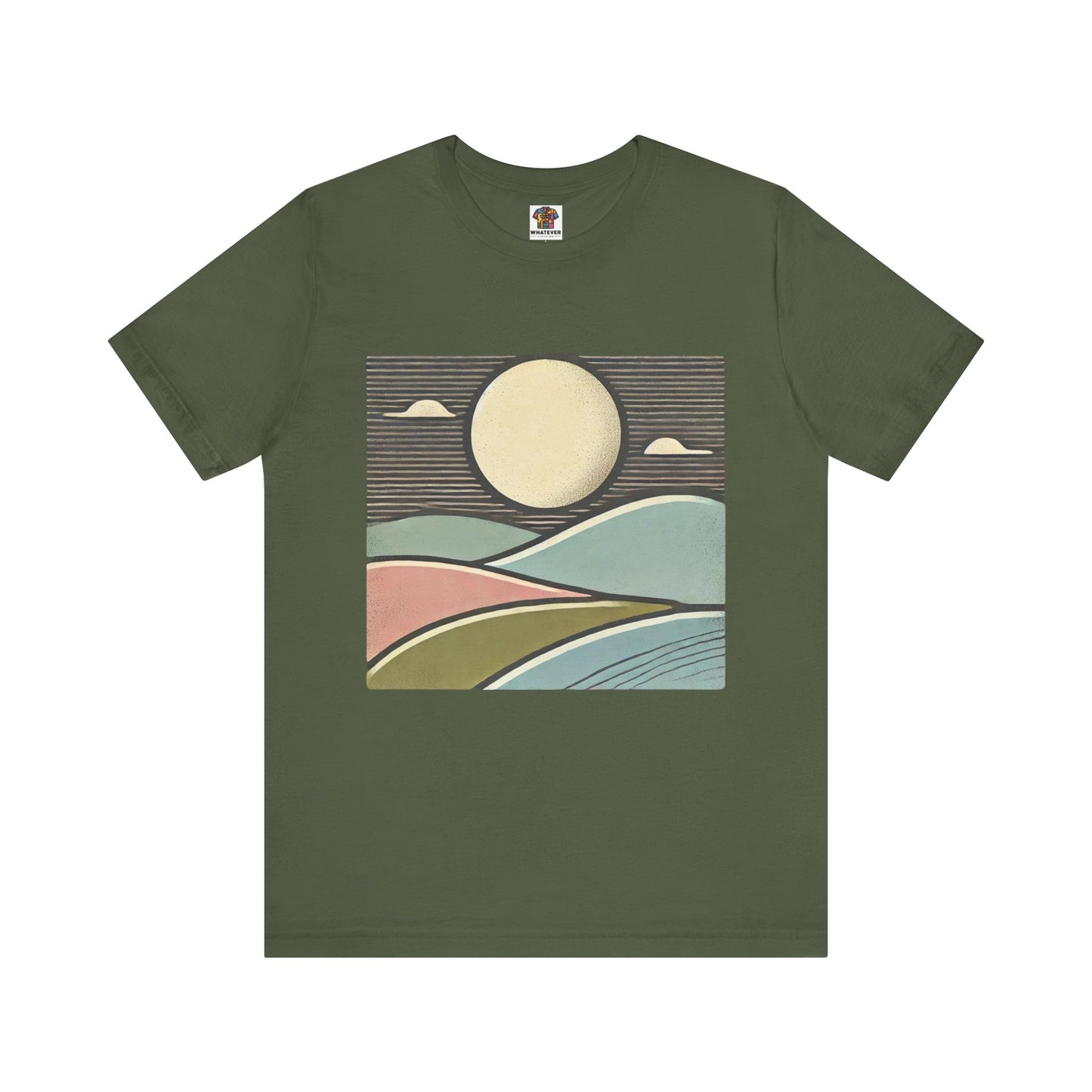 Minimalist Landscape: GROOVY Retrozip