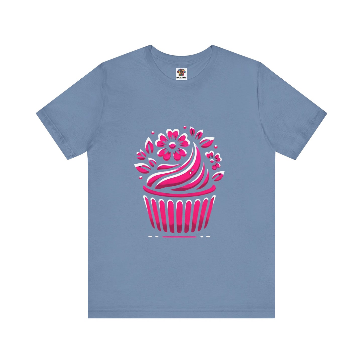 Cupcake with Floral Frosting: Floral Noir