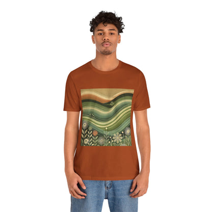Rolling Hills: Floral Sepia