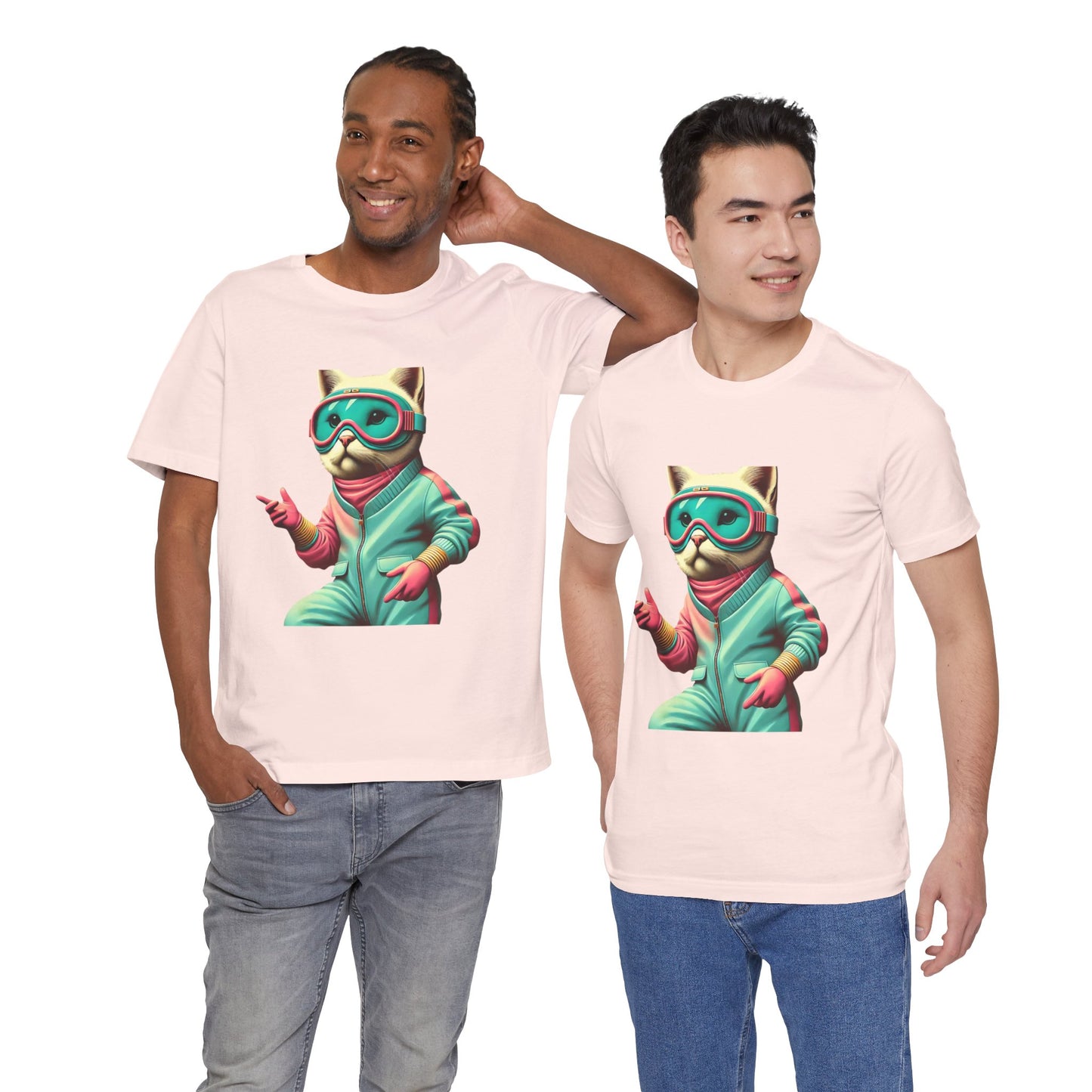 Stylized Cat: Retro-Futuristic