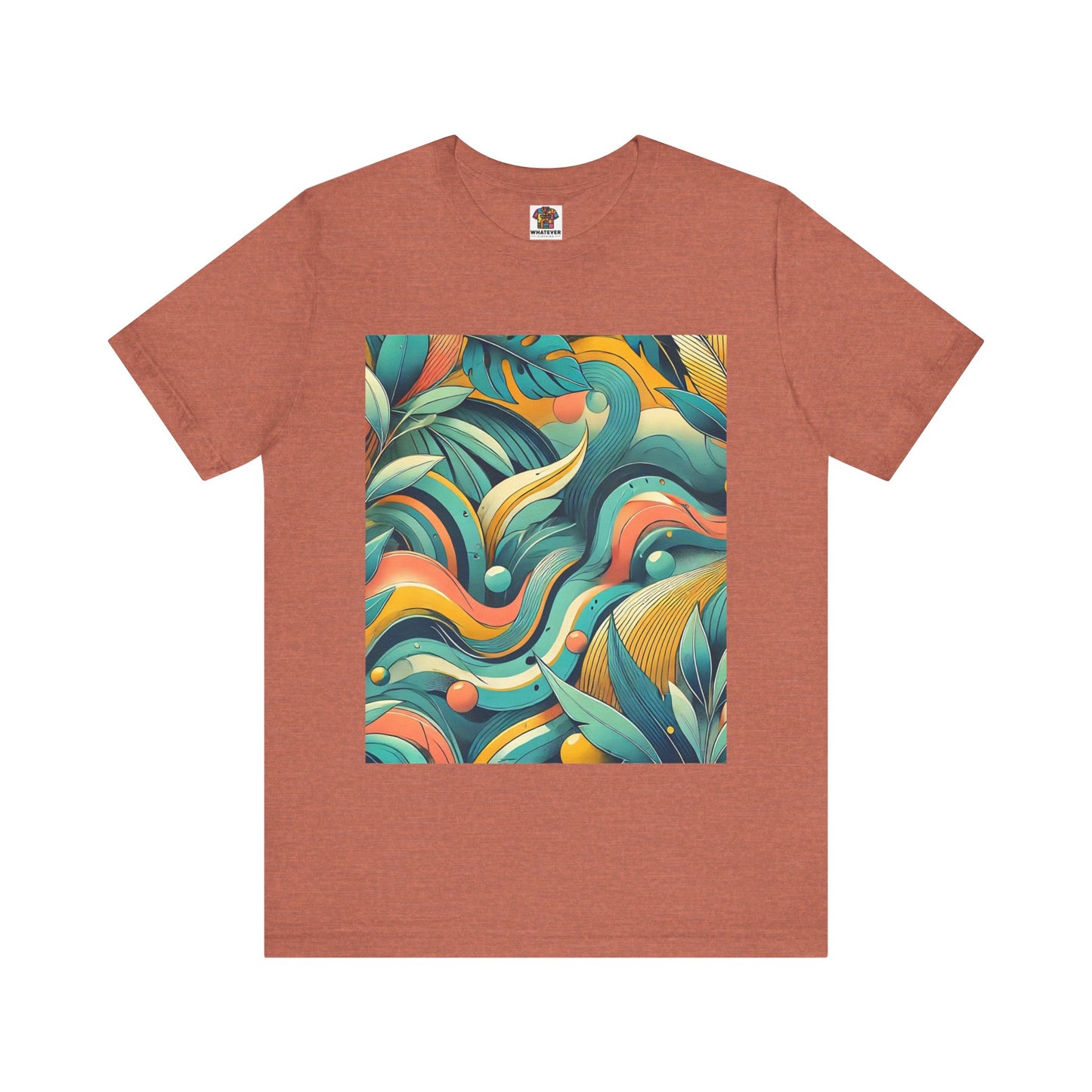 Abstract Waves: Tropical Vibe