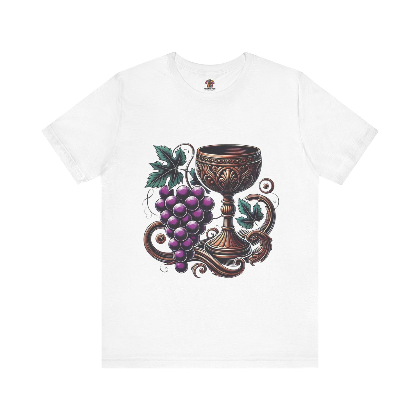Grapes and Goblet: Classical Elegance