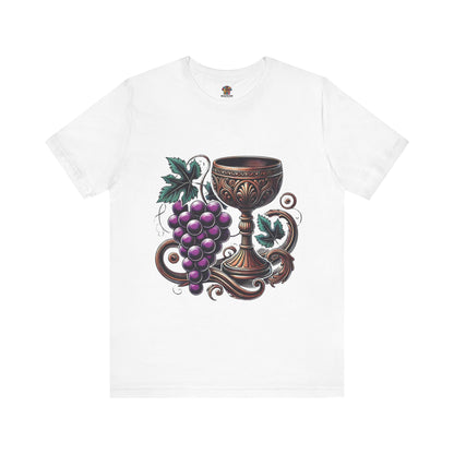 Grapes and Goblet: Classical Elegance