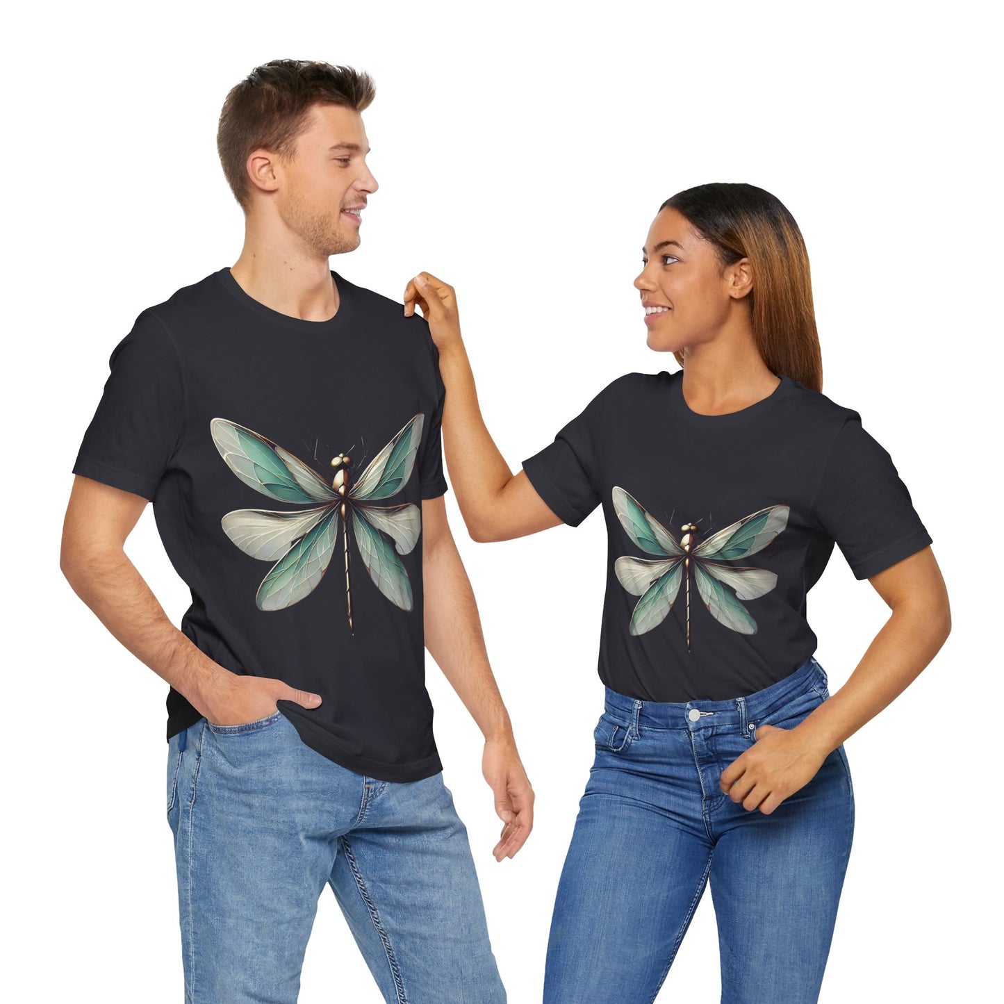 Stylized Dragonfly: Classical Elegance
