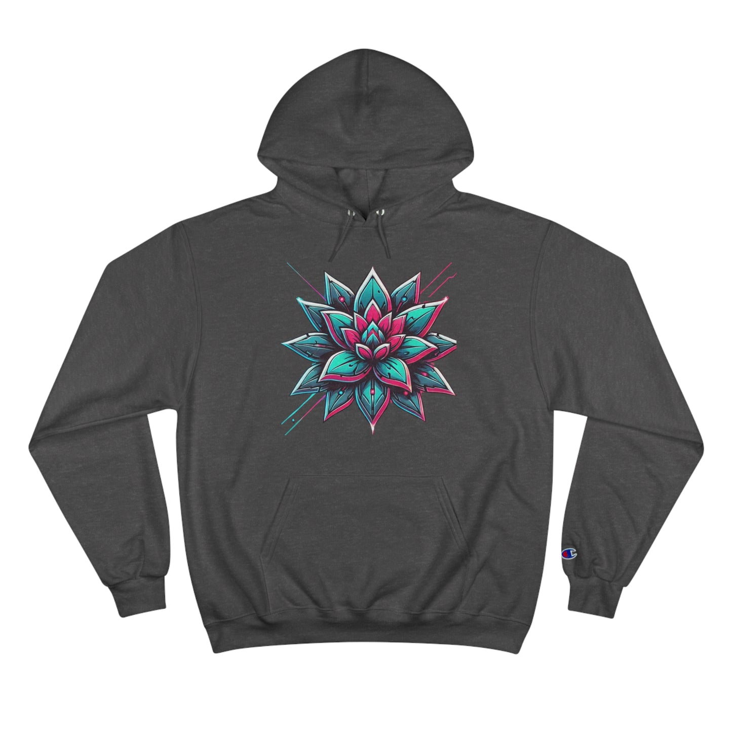 Cybernetic
  Flower: Cyberpunk Retro-futuristic