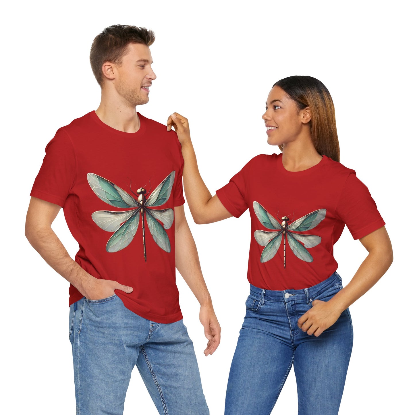 Stylized Dragonfly: Classical Elegance