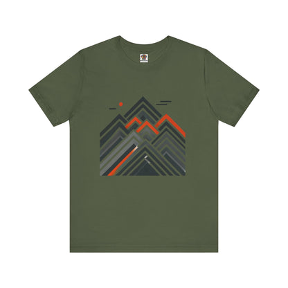 Abstract Mountain: Minimalist Geometric