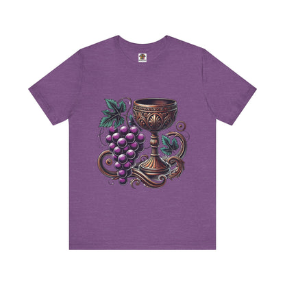 Grapes and Goblet: Classical Elegance