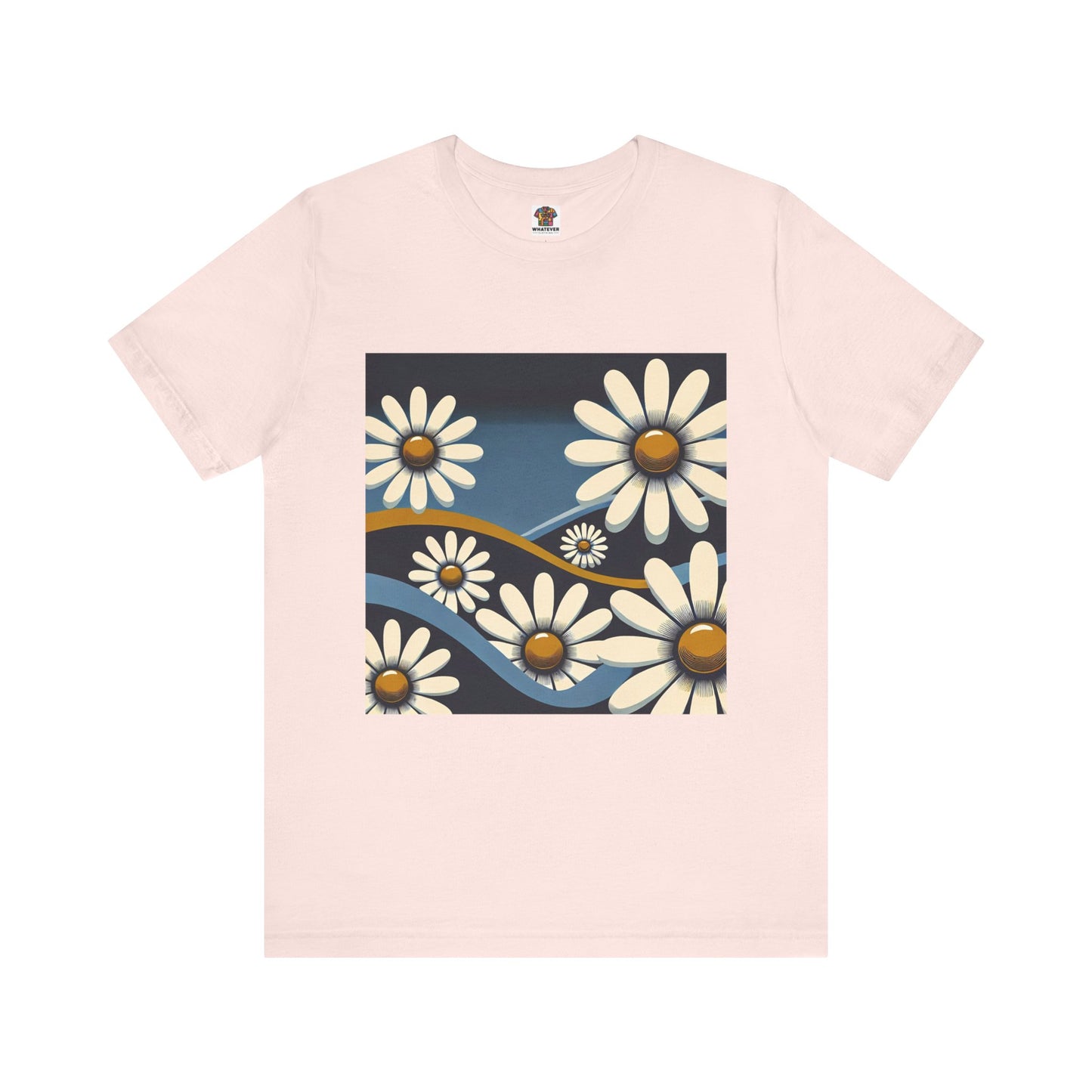 Daisy Landscape: Retro Pop-Art