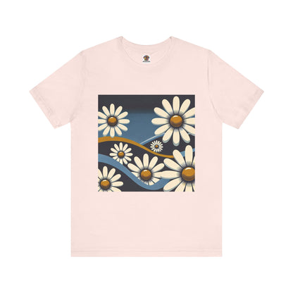 Daisy Landscape: Retro Pop-Art
