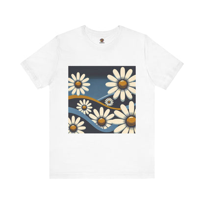 Daisy Landscape: Retro Pop-Art