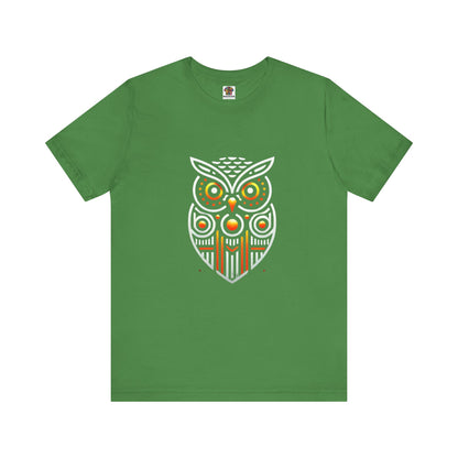 Mystic Owl: Minimalist Geometric