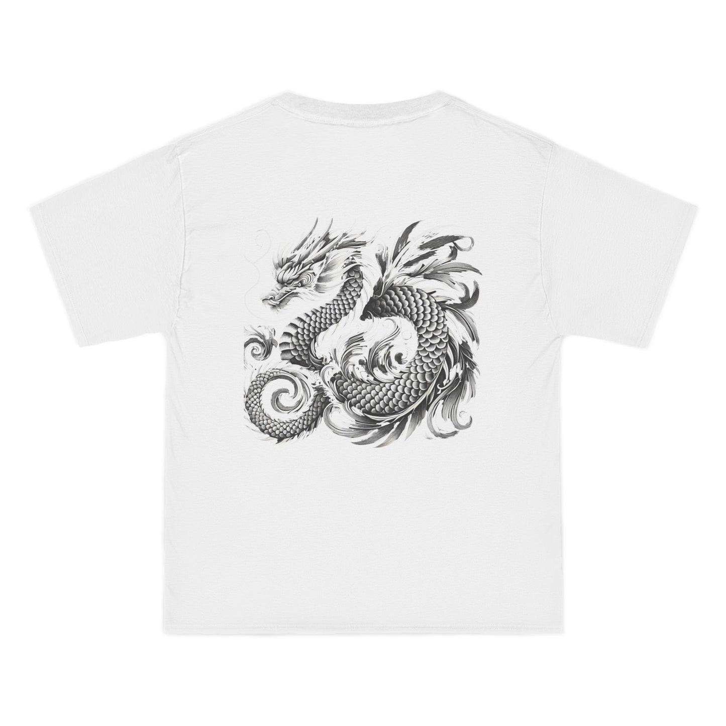 Stylized
  Dragon: Monochromatic Deco