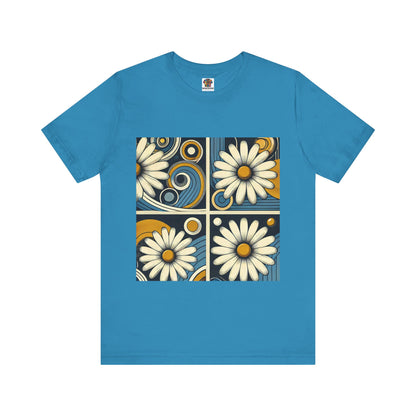 Daisy Landscape: Retro Pop-Art