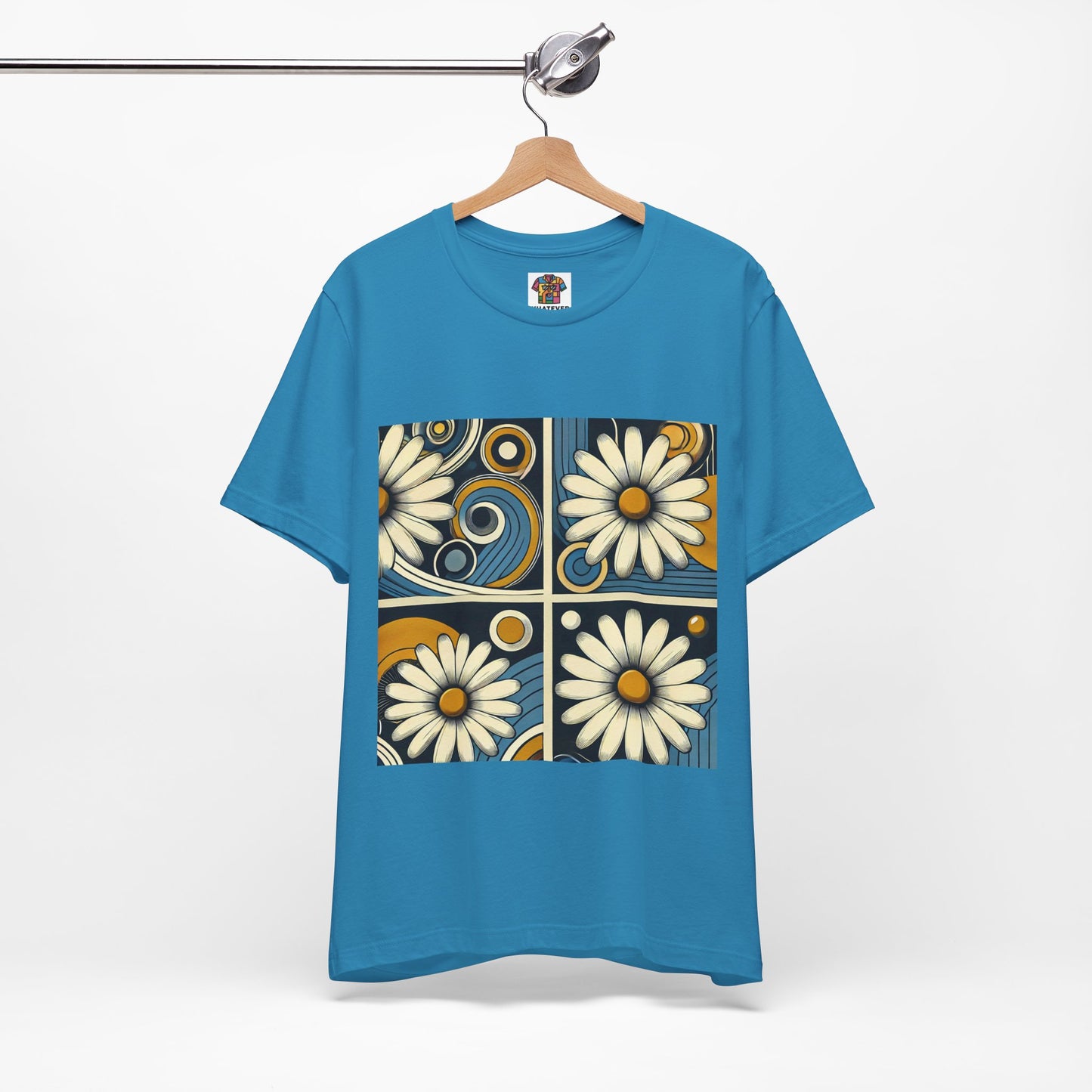 Daisy Landscape: Retro Pop-Art