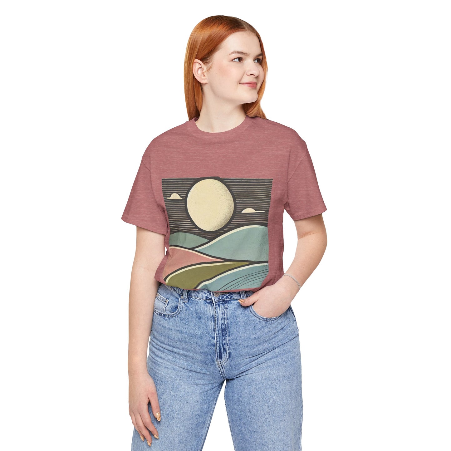 Minimalist Landscape: GROOVY Retrozip