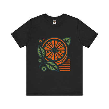 Citrus Slice: Floral Orange Vibe