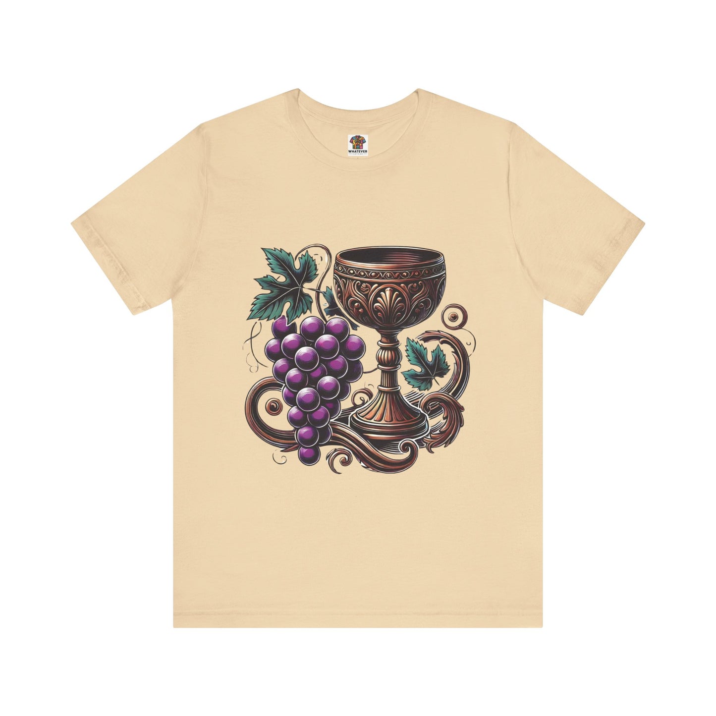 Grapes and Goblet: Classical Elegance