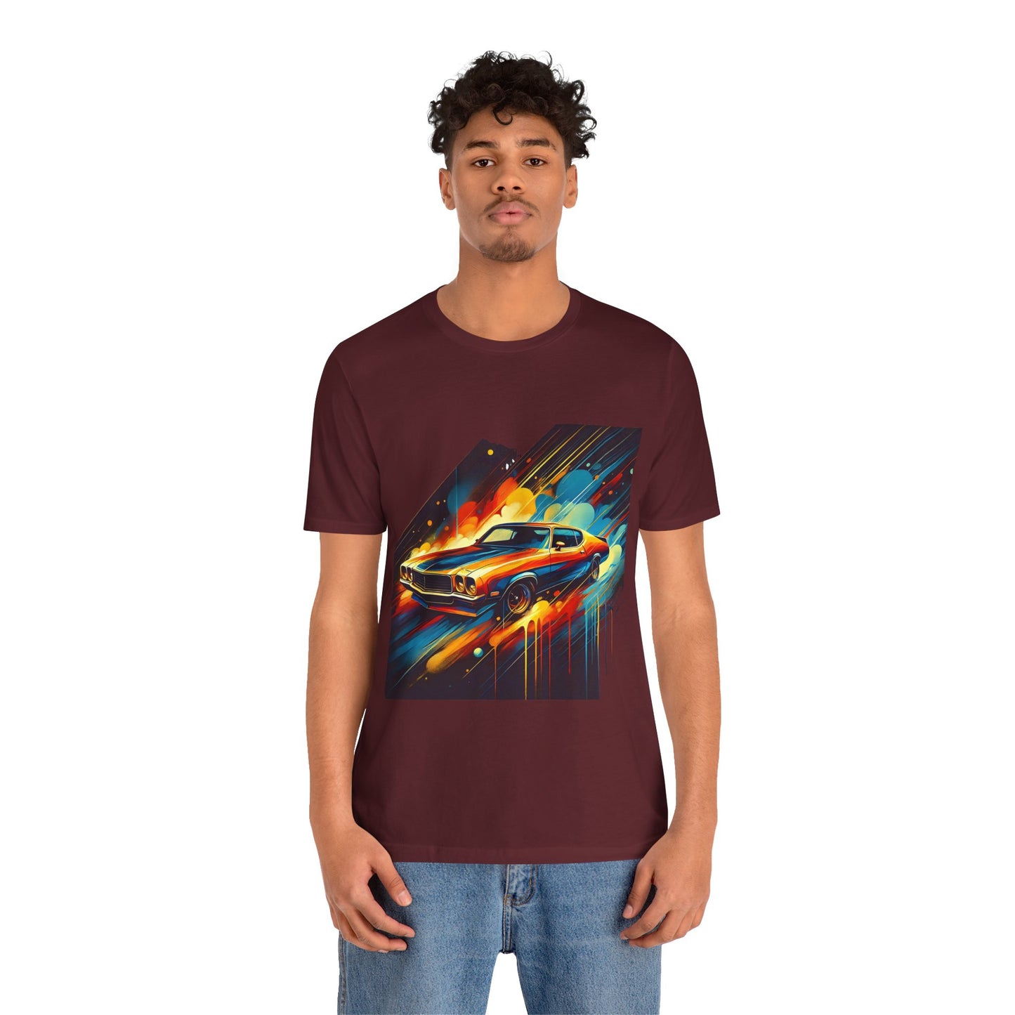 1970s Car: Abstract Splash