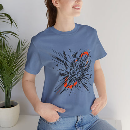 Shattered Glass: Pop Art Minimalistic