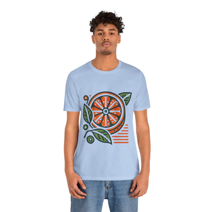 Citrus Slice: Floral Orange Vibe