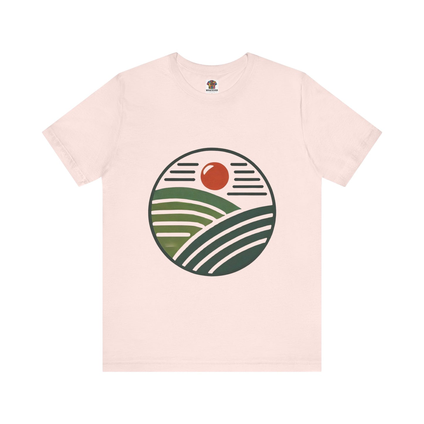 Abstract Landscape: Floral Orange Vibe