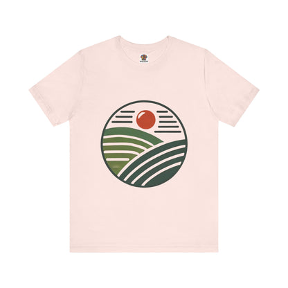 Abstract Landscape: Floral Orange Vibe