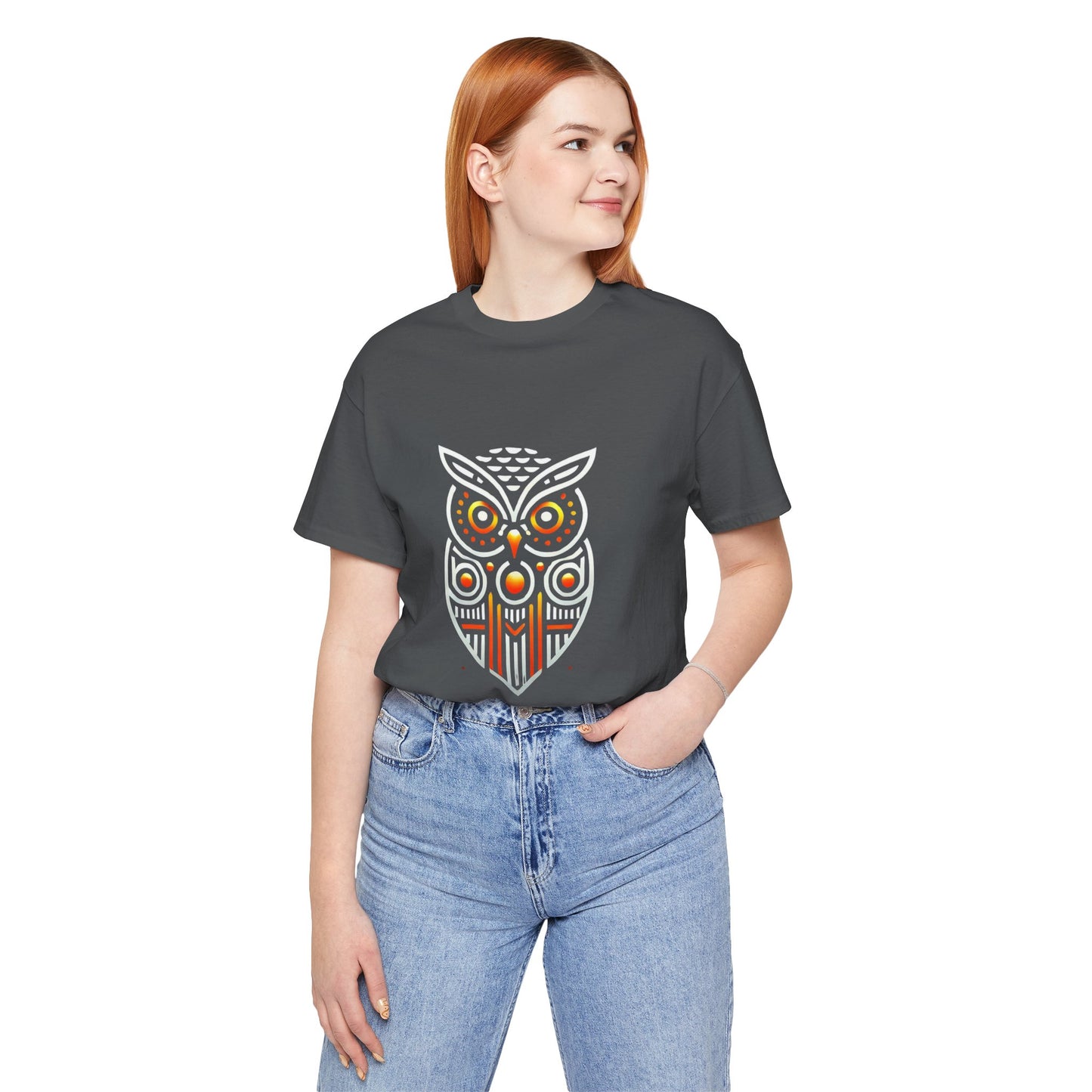 Mystic Owl: Minimalist Geometric