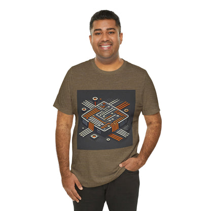 Digital Circuitry: Minimalist Geometric