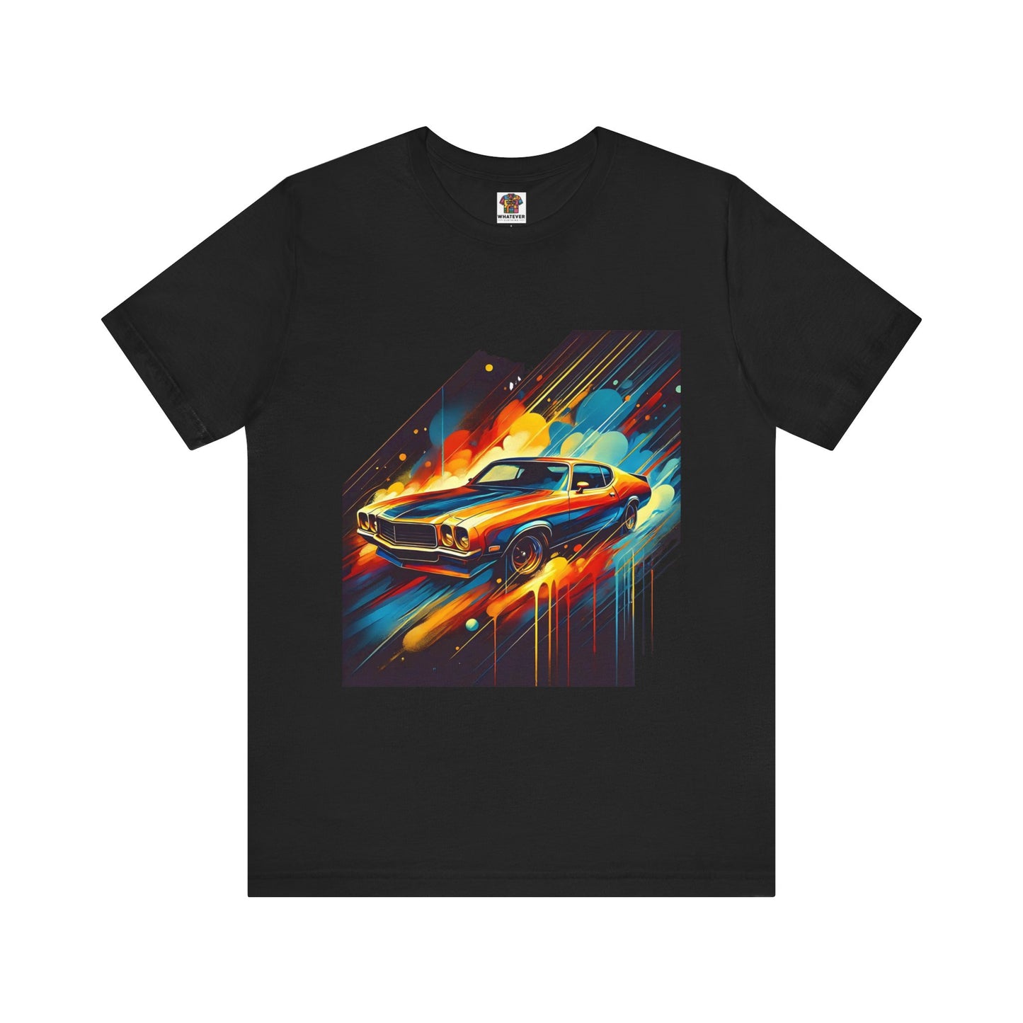1970s Car: Abstract Splash