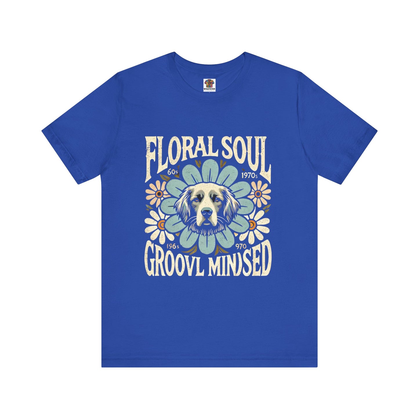 Stylized Vintage Dog: GROOVY Retrozip