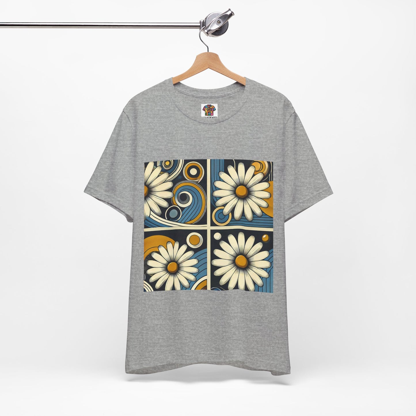 Daisy Landscape: Retro Pop-Art