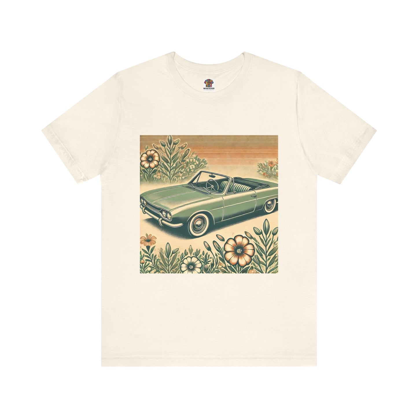 Vintage Convertible: Floral Sepia