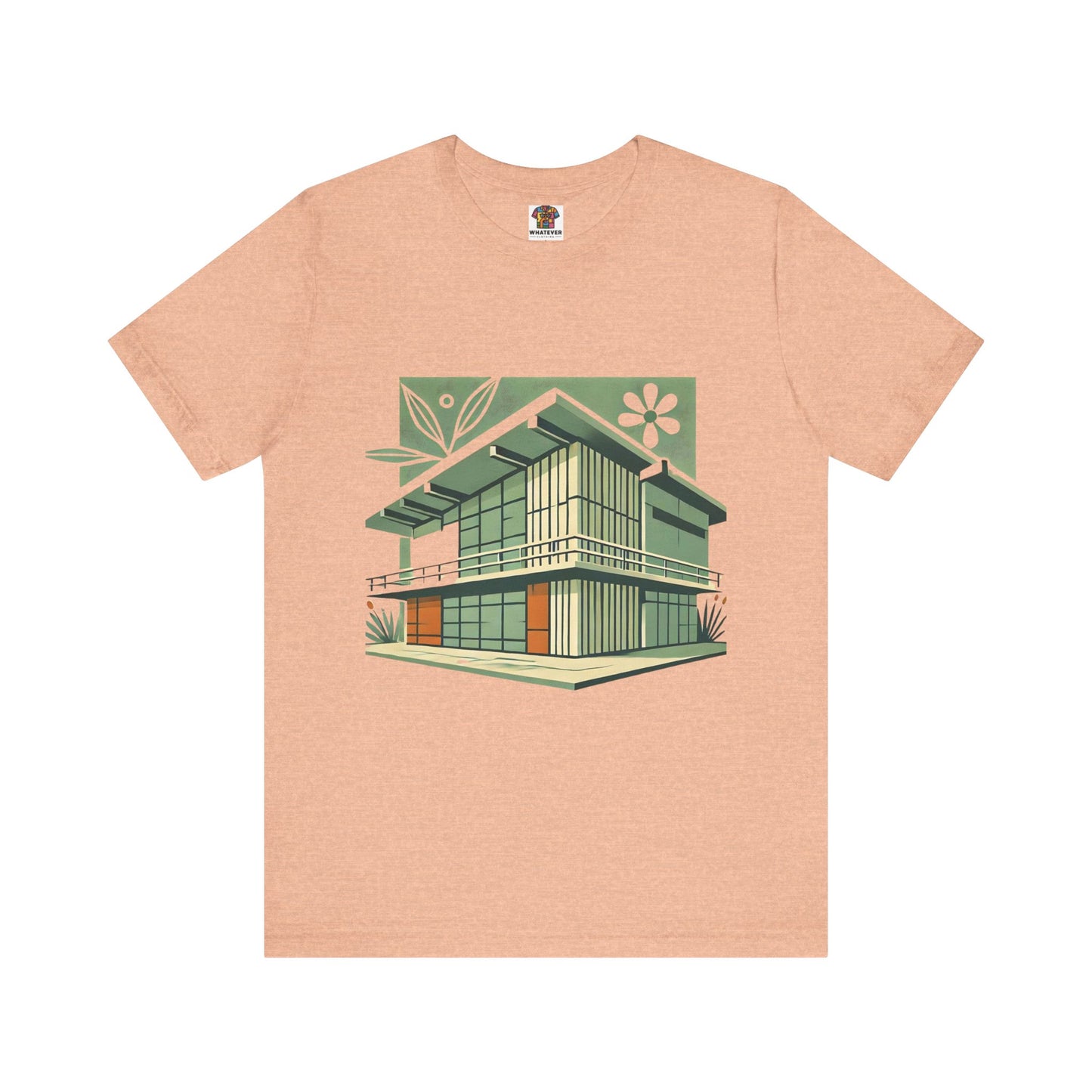 Modern Building: Floral Orange Vibe