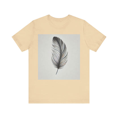 Solitary
  Feather: Minimalist Line Art