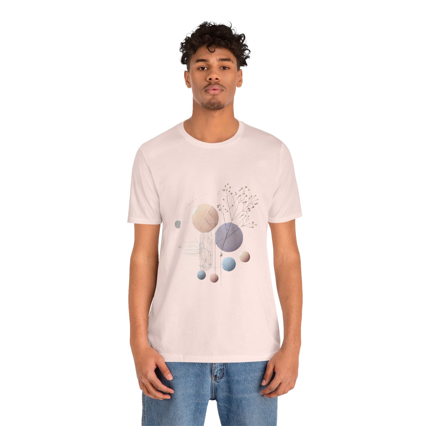 Abstract Geometric Shapes: Minimalistic Nature Design