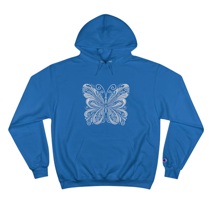 Stylized
  Butterfly: Monochromatic Deco