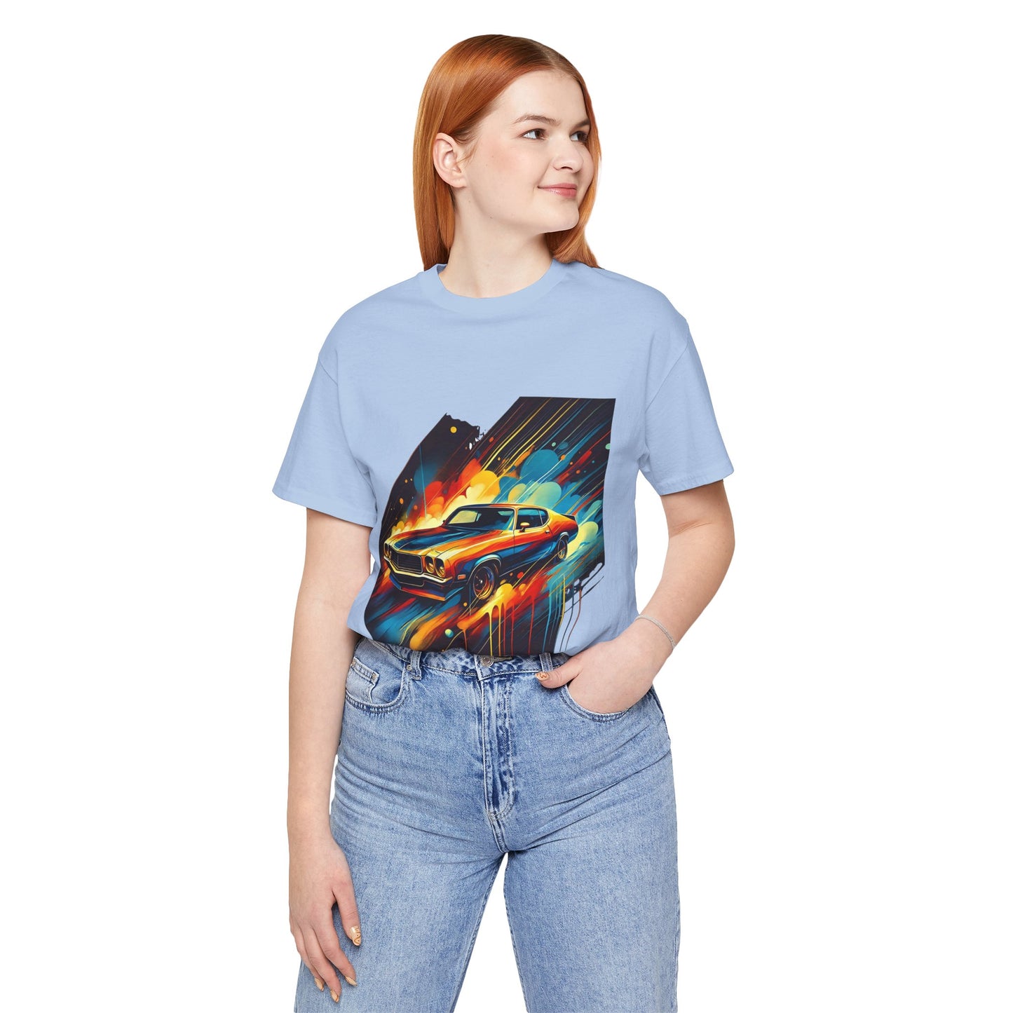 1970s Car: Abstract Splash