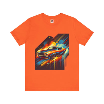 1970s Car: Abstract Splash