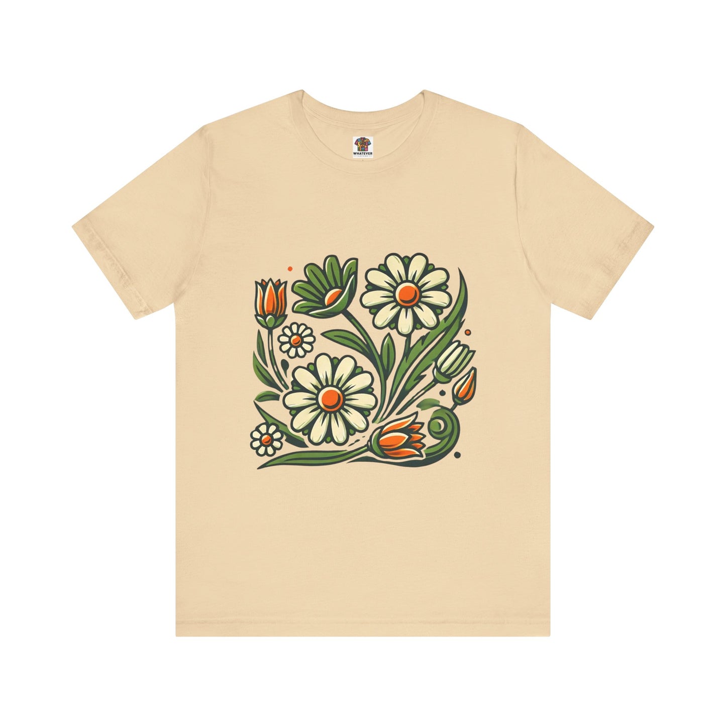 Floral Pattern: Floral Orange Vibe