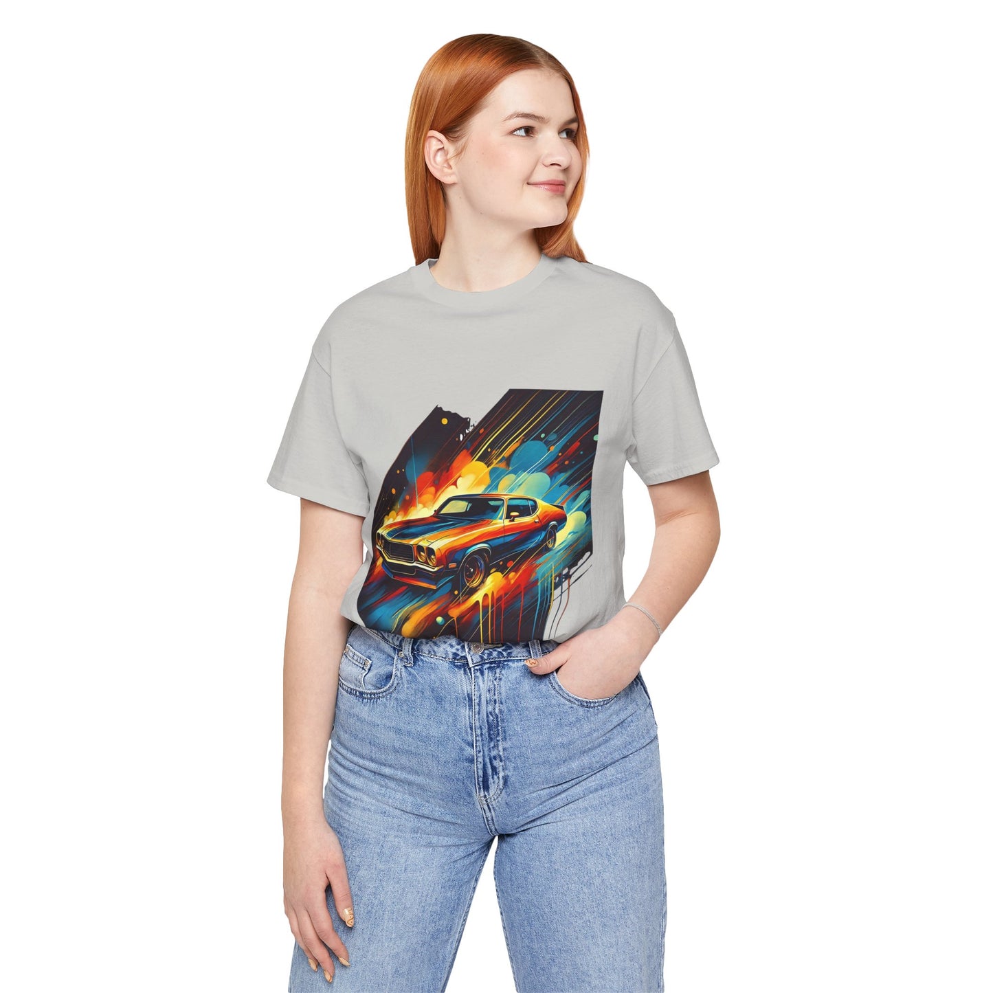 1970s Car: Abstract Splash