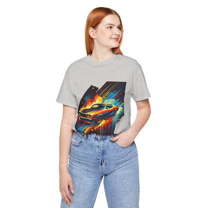 1970s Car: Abstract Splash