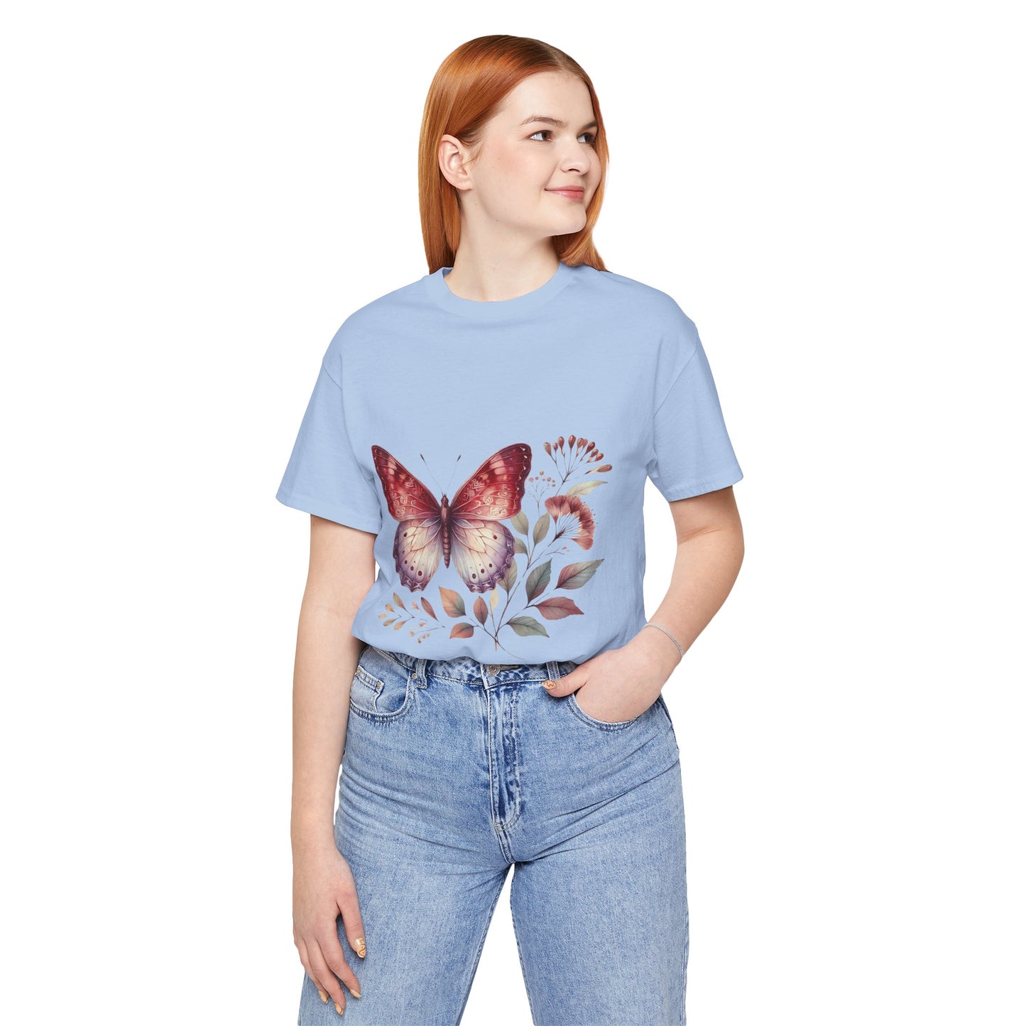 Watercolor Butterfly: Watercolor Floral